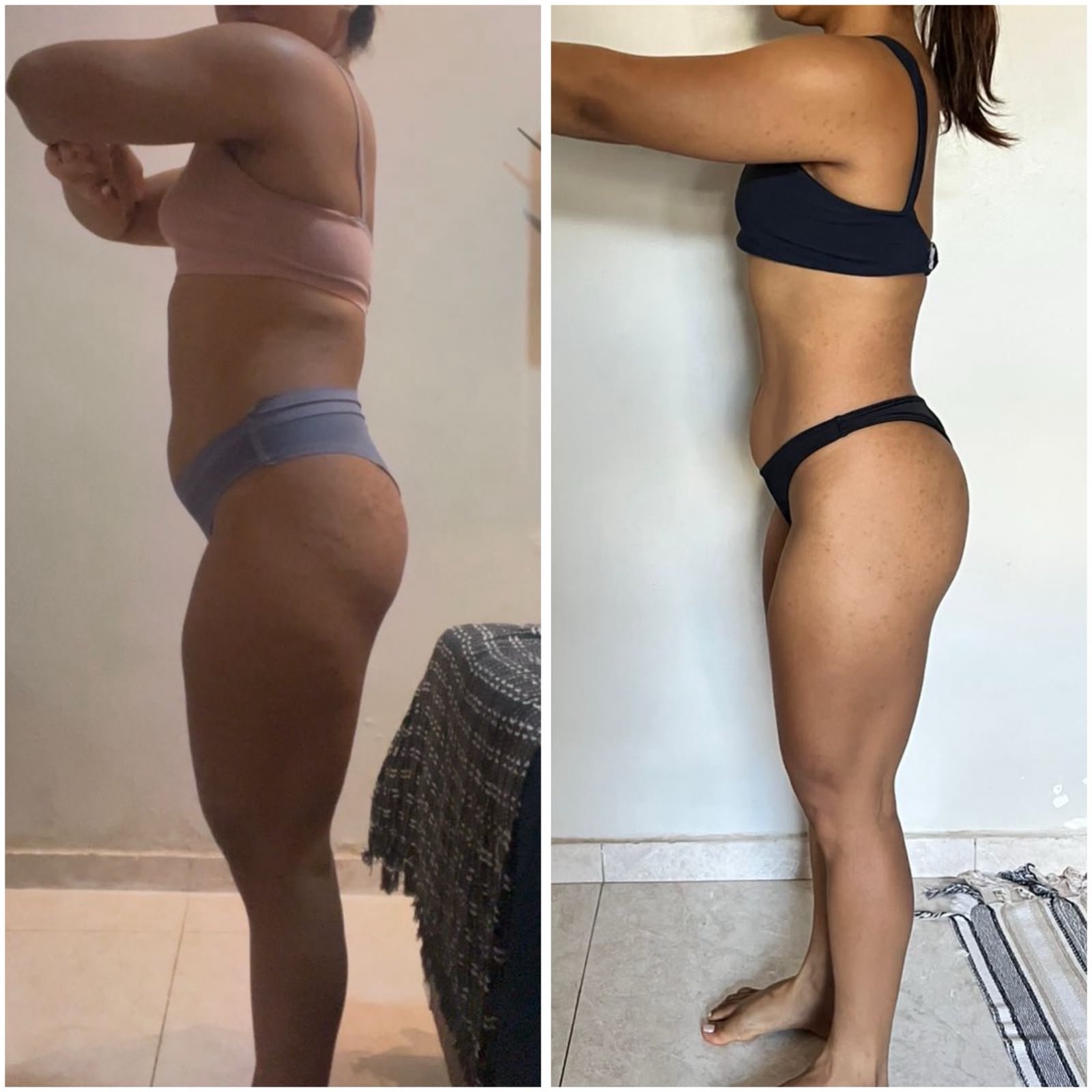 Transformação de aluna — antes e depois (1)